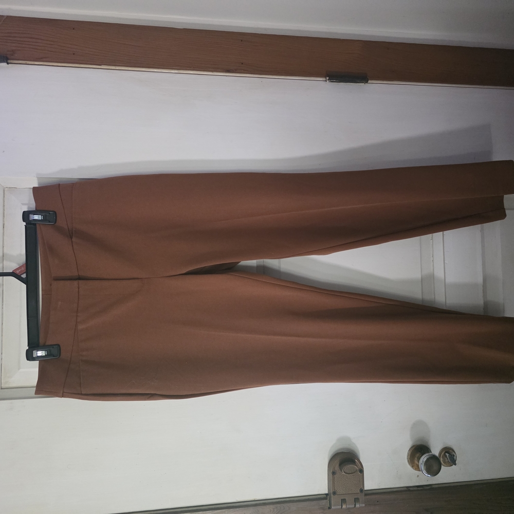 Ann Taylor Factory Brown Straight Leg Pants